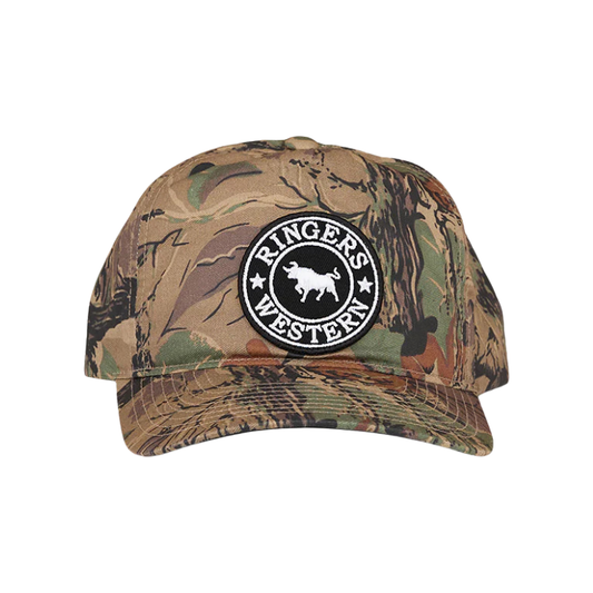 Ringers Western Signature Bull Blackwater Baseball Cap - Camo
