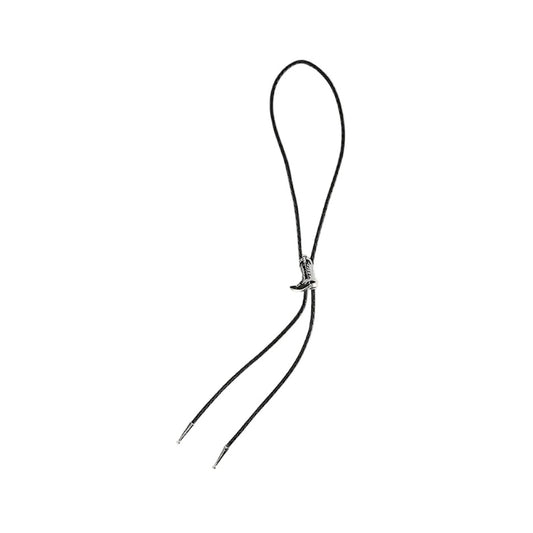 Ringers Western Scootin Bolo Tie - Antique Silver