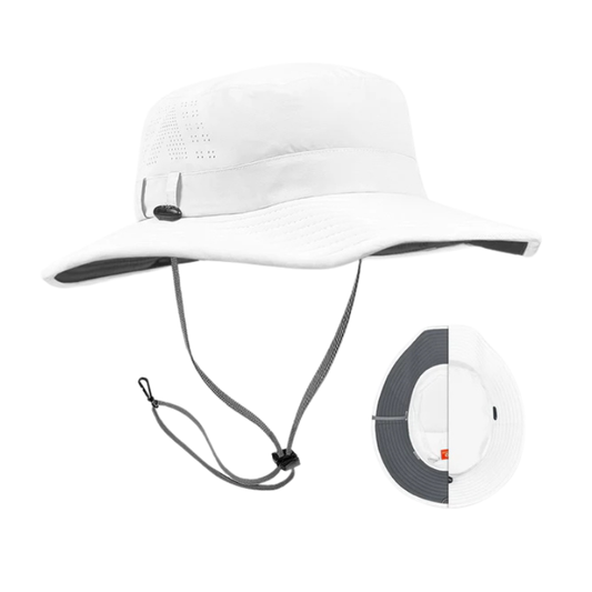 Shelta Hats Condor V2 Performance Sun Hat - Bright White