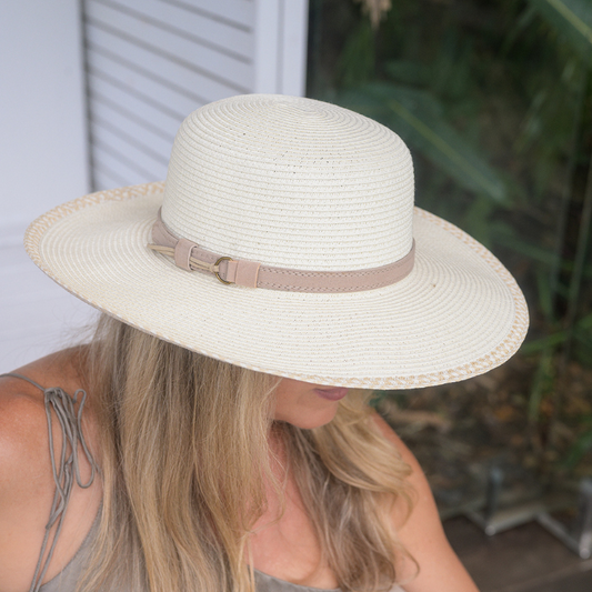 Sundaise Sybil Wide Brim - Cream