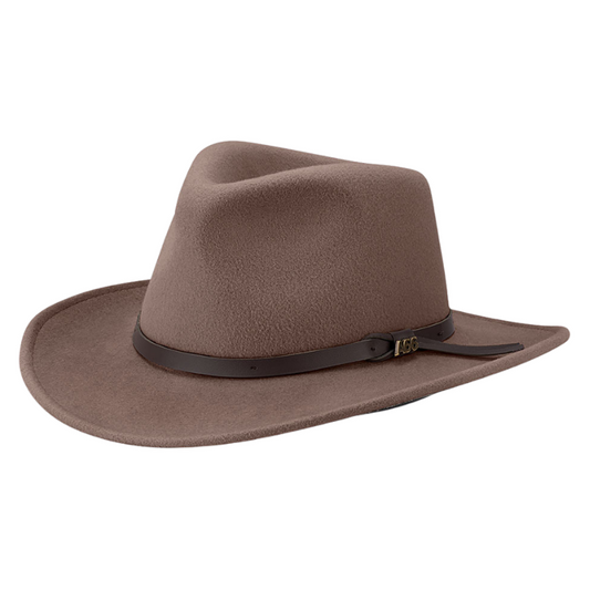 GC Hats Craig Crushable Australian Wool Felt Hat - Tan