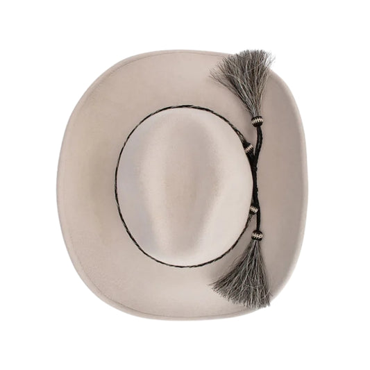 Avenel Kids The Wrangler Australian Wool Cowboy Hat - Oat