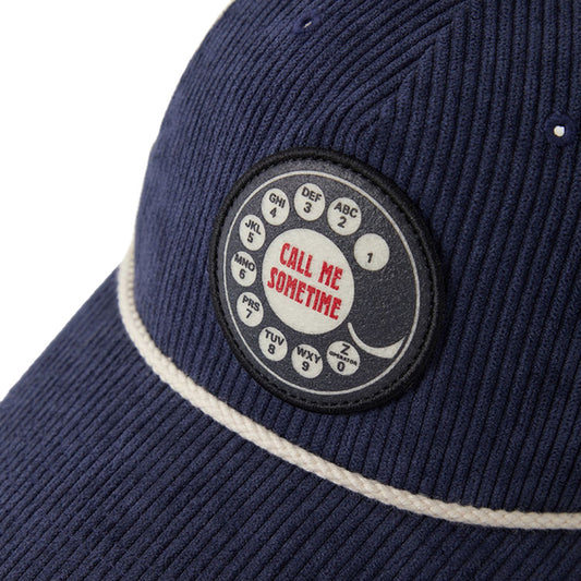 Brixton Call Me Sometime Trucker - Washed Navy Cord