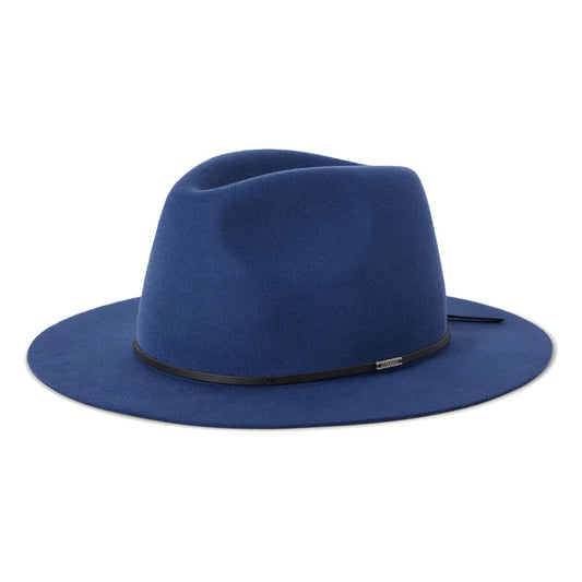 Brixton Wesley Fedora - Classic Navy/Black