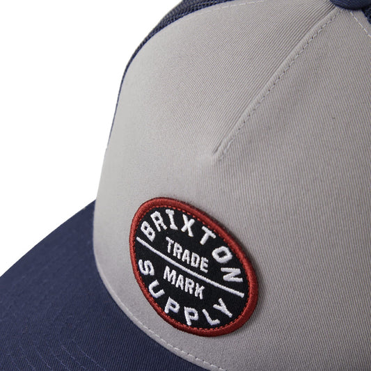 Brixton Oath MP Trucker - Sustained Grey/Washed Navy