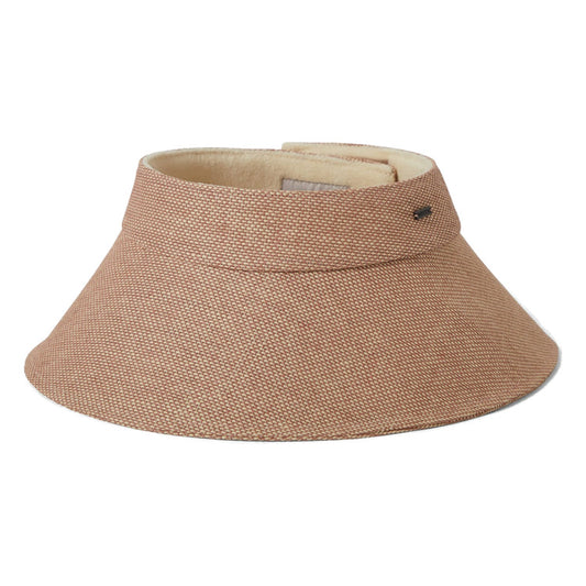 Brixton Jasmine Packable Visor - Italian Clay/Natural