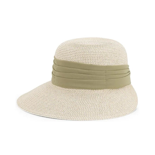 Avenel Carrie Braided Resort Hat - Sage