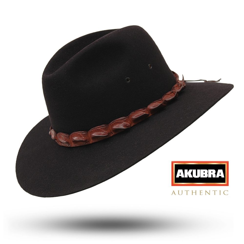 Akubra Coolabah Hat - Black