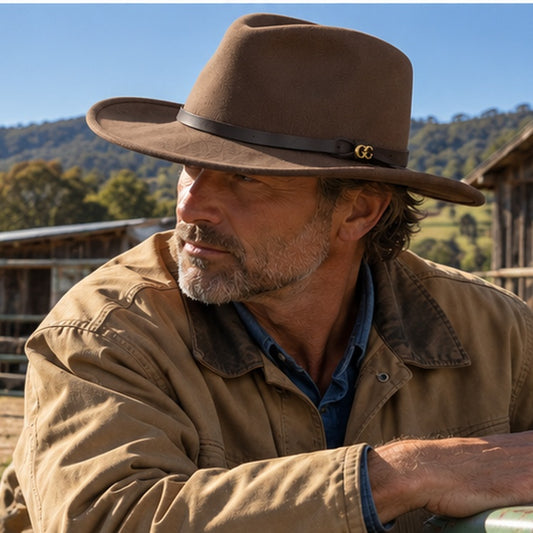 GC Hats Craig Crushable Australian Wool Felt Hat - Tan
