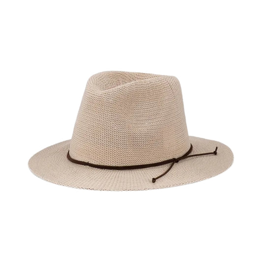 Avenel Kids Lexi Crushable Knit Fedora - Taupe