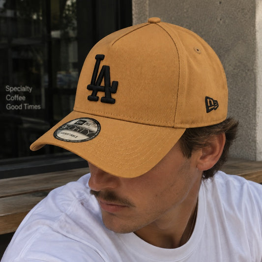 New Era Los Angeles Dodgers 9FORTY A Frame - Wheat