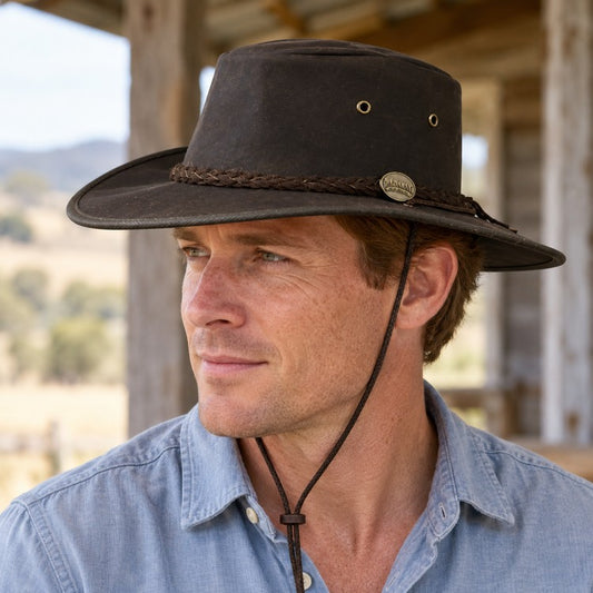 Barmah 1050 Drover Duster - Brown