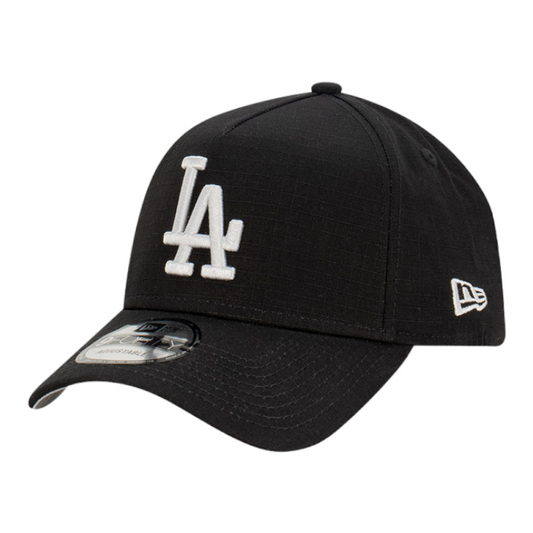 New Era - Los Angeles Dodgers 9FORTY A-Frame Cap - Black/Grey Ripstop