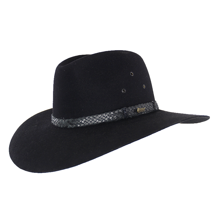 Akubra Riverina Hat - Black
