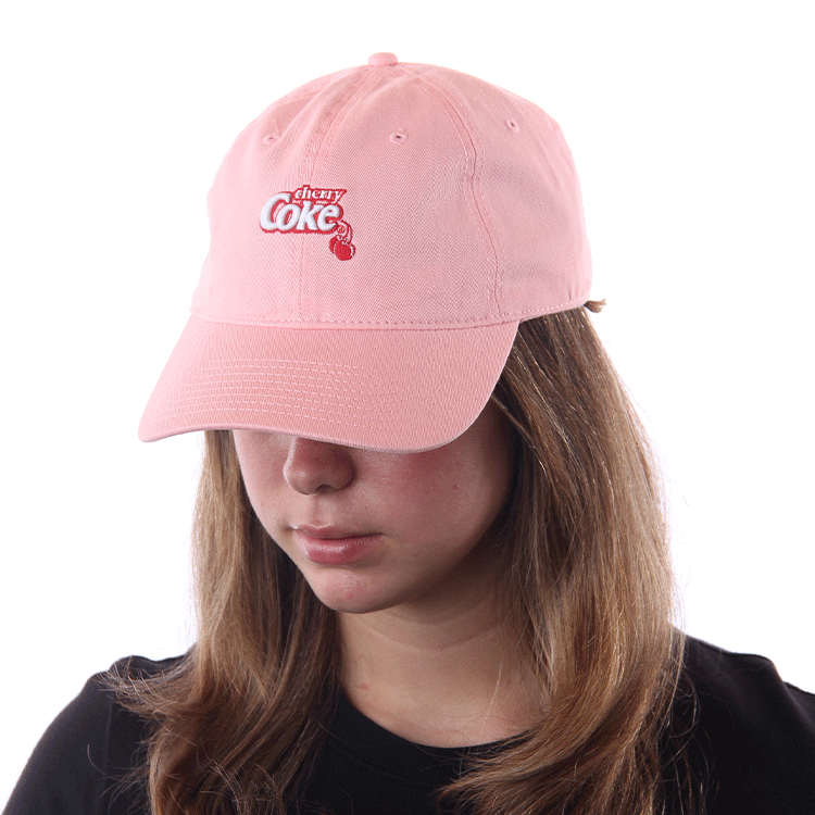 American Needle Cherry Coke Micro Cap - Pink