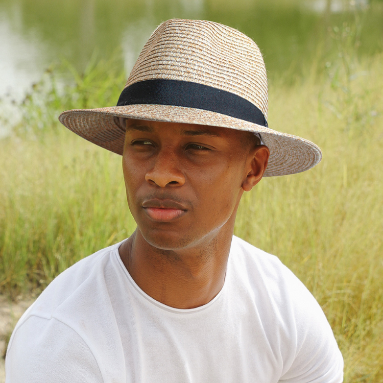 Before Dark Packable Unisex Fedora Natural Black Hats By The