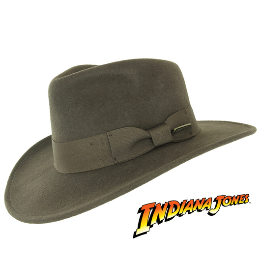 Indiana Jones Belloq Crushable Fedora - Brown