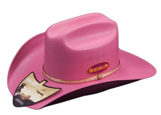 Brigalow Kids Cheyenne Western Hat - Mid Pink