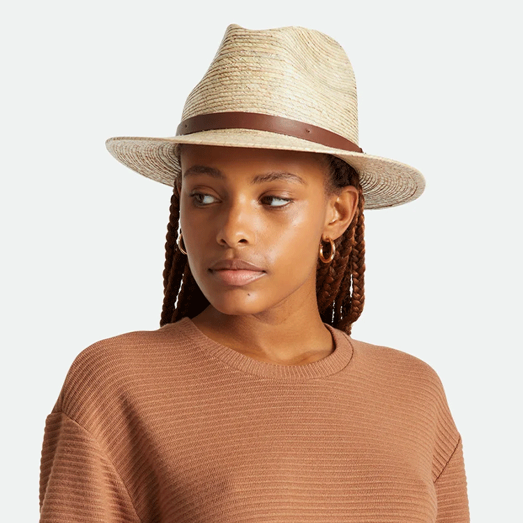 Brixton straw online fedora hats