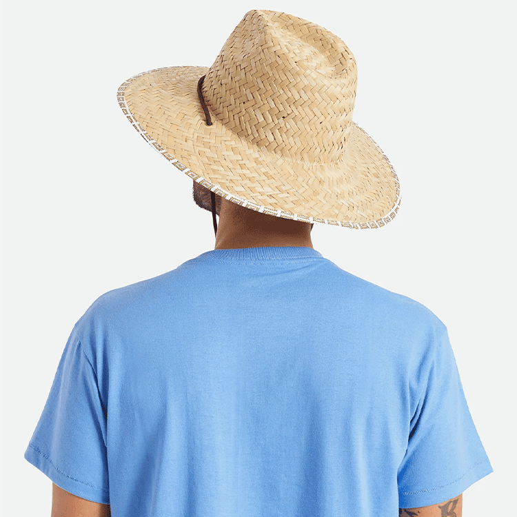 Brixton Messer Wide Brim Sun Hat - Tan