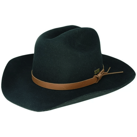 Flinders Cattleman Western Hat - Black