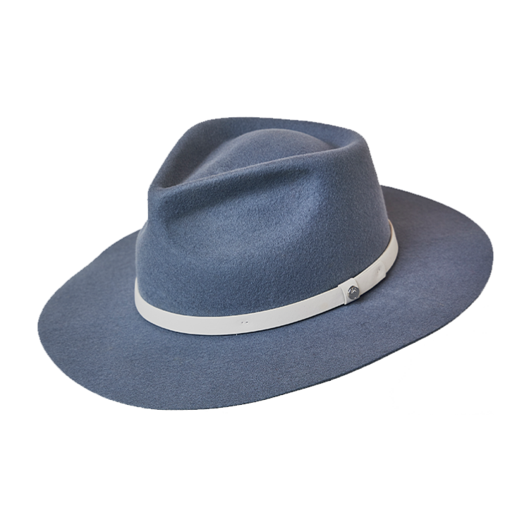 GC Hats Moana Wide Brim Fedora - Blue