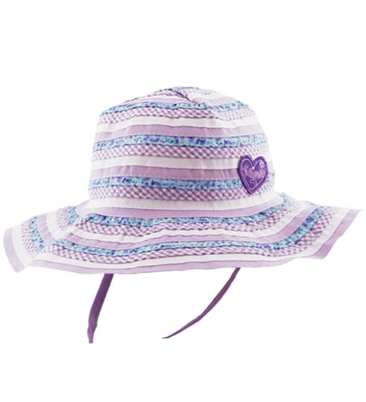 Millymook Girls Sweetheart Hat - Lilac