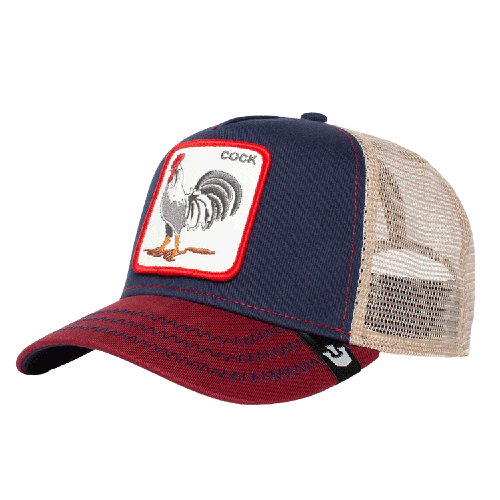 Goorin Brothers All American Rooster Trucker Cap - Navy