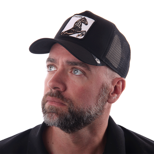 Goorin Stallion Trucker Cap - Black