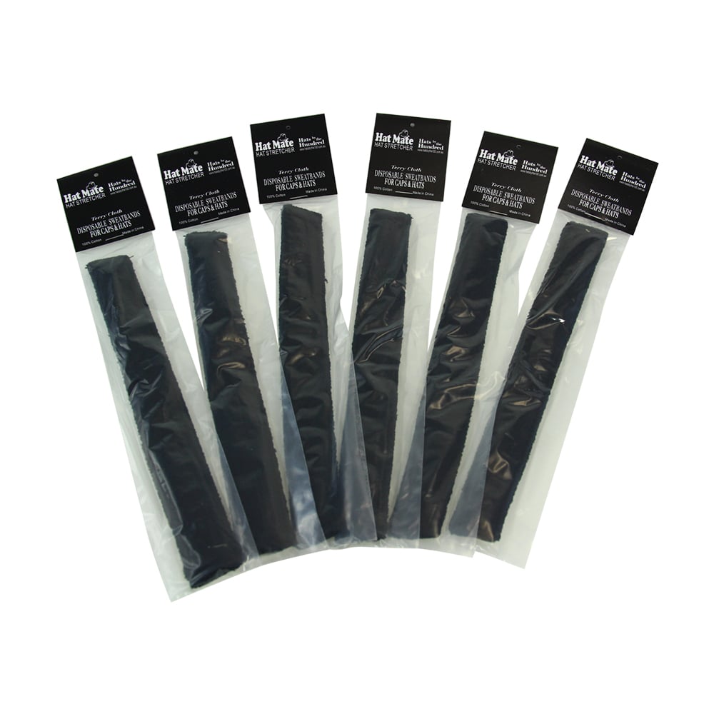 Uxcell Sweatband Headbands, Terry Cloth Sweat Band For Women Men Sports Basketball Tennis Athletic Black 12 Pcs