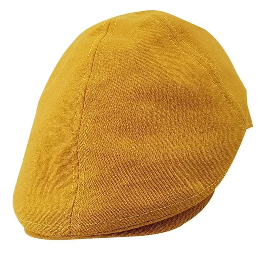 HW Collection Boys Drivers Cap - Mustard