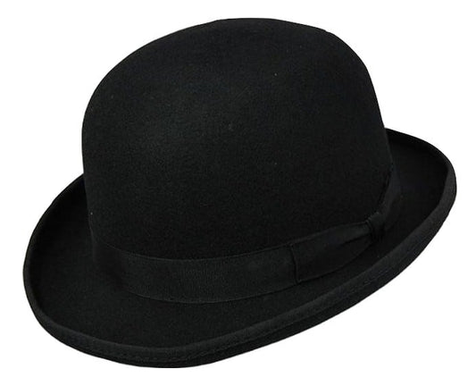 Stanton Darcy Derby Bowler Hat - Black