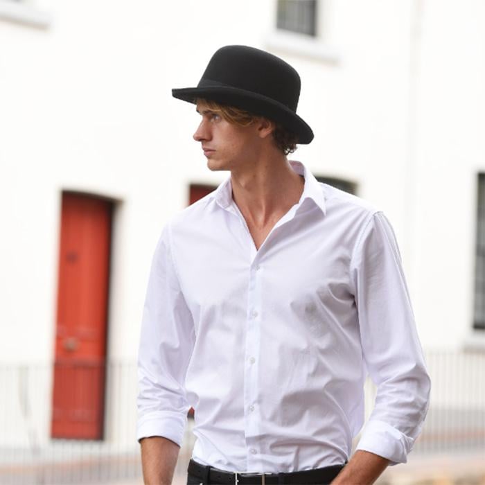 Stanton Darcy Derby Bowler Hat Black – Hats By The Hundred