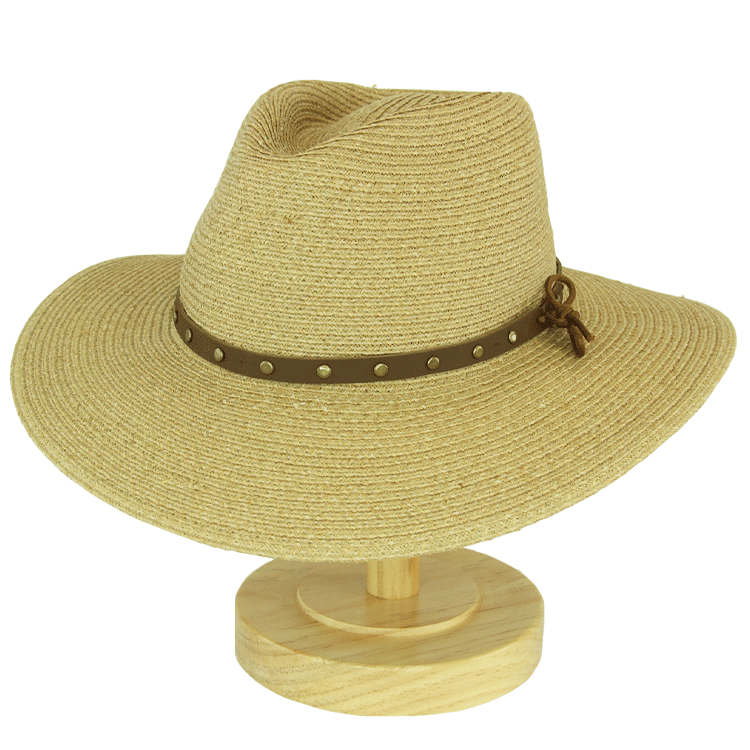Hats By The Hundred Wooden Hat Stand - Natural - Small