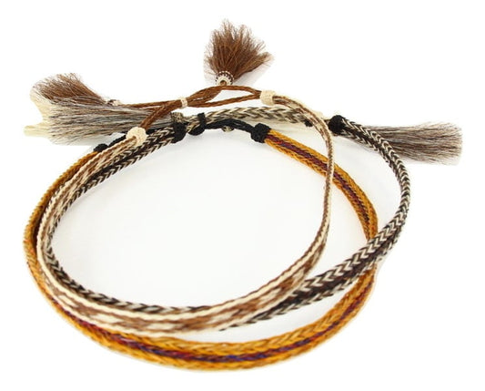 Horse Hair Hat Band 3/8" - Assorted Colours