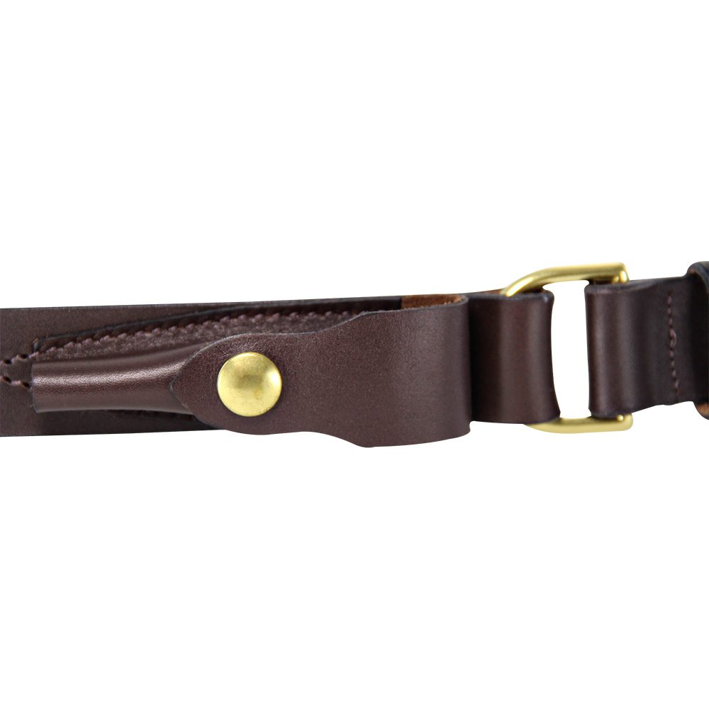Akubra Leather Belt Stockman Knife Pouch - Brown