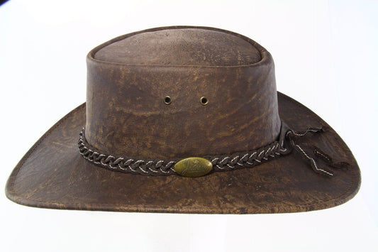 Jacaru Hats Roo Traveller - Stonewash Brown