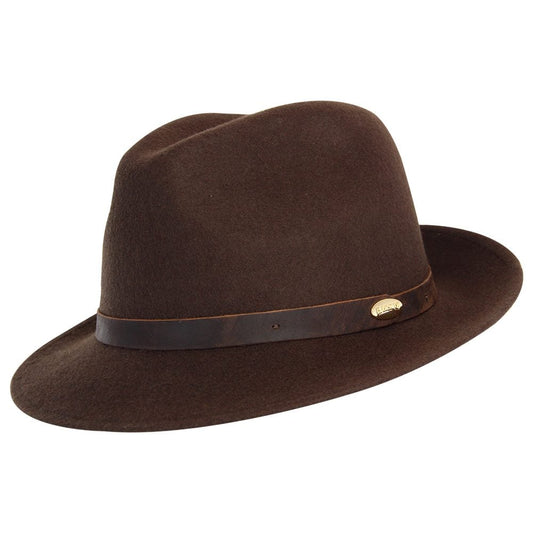 Melbourne Hats Trilby Rustic - Brown