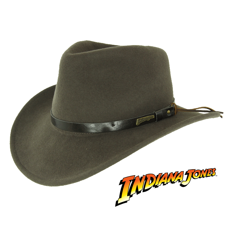 Indiana Jones Last Crusade Outback Fedora - Brown