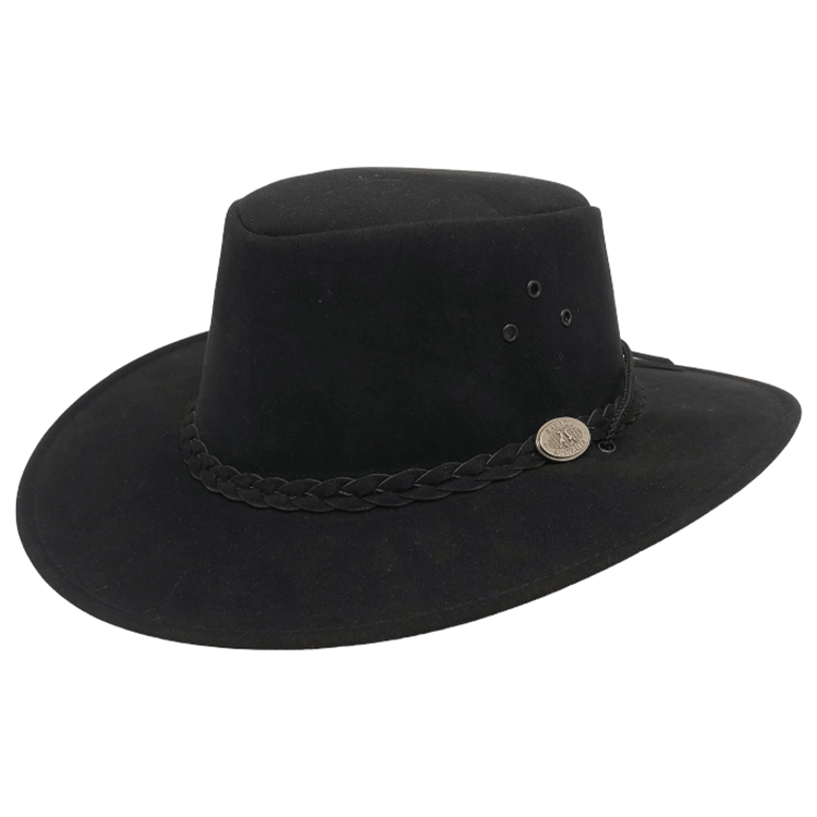 Kakadu Soaka Suede Hat - Black