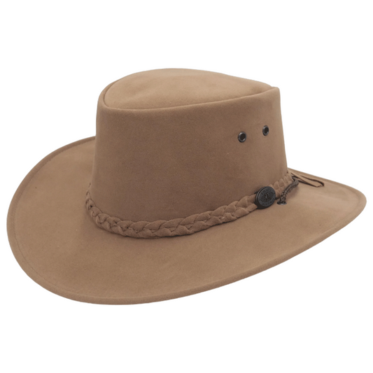 Kakadu Soaka Suede Hat - Fawn