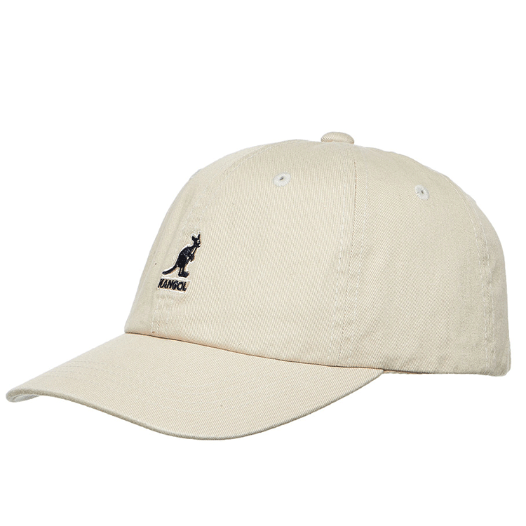 Kangol Essential Cotton Twill Baseball Cap - Khaki
