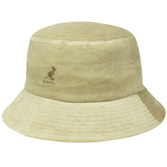 Kangol Cord Bucket - Beige