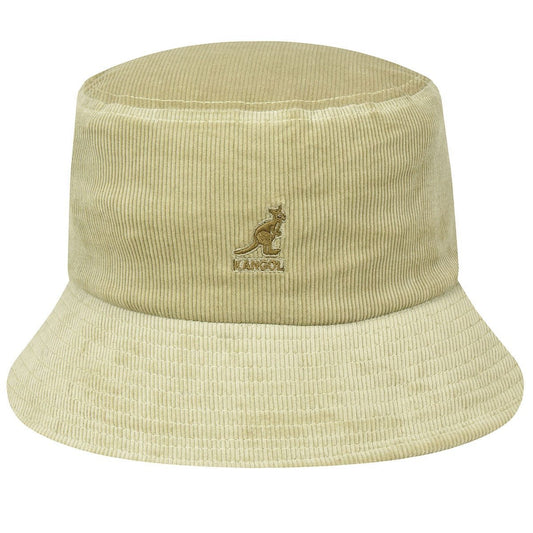 Kangol Cord Bucket - Beige