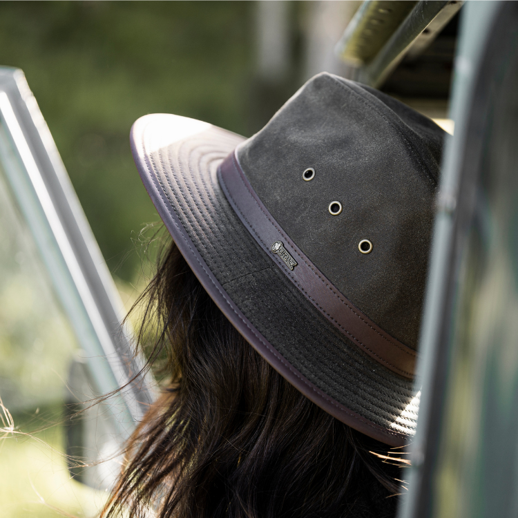 Outback Trading Co Madison River Oil Skin Tan Hats By The