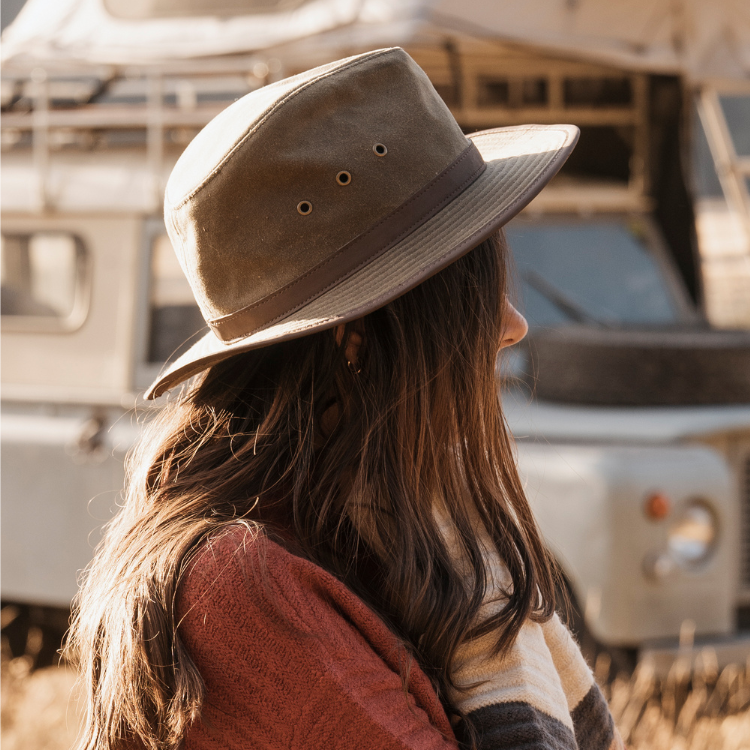 Oilskin cowboy hat on sale