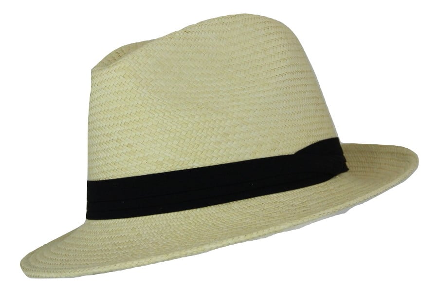 Melbourne Hats Summer Trilby Panama - Natural