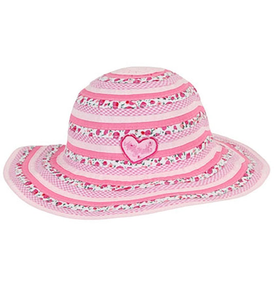 Millymook Girls Sweetheart Hat - Pink