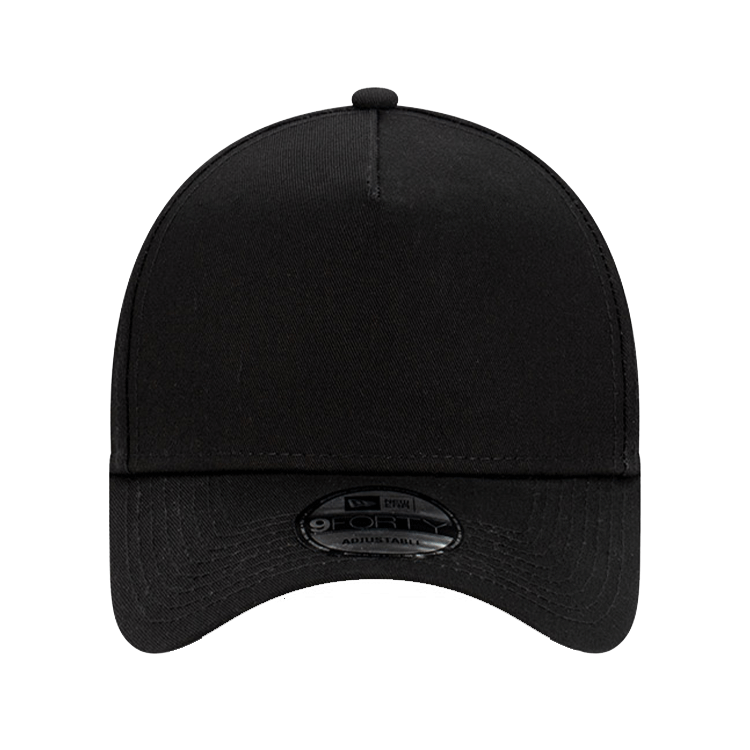 Black blank new era hats sales