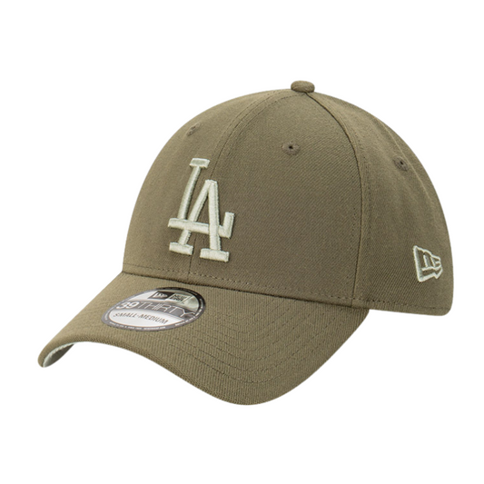 New Era Los Angeles Dodgers 39THIRTY Cap - New Olive/Everest Green